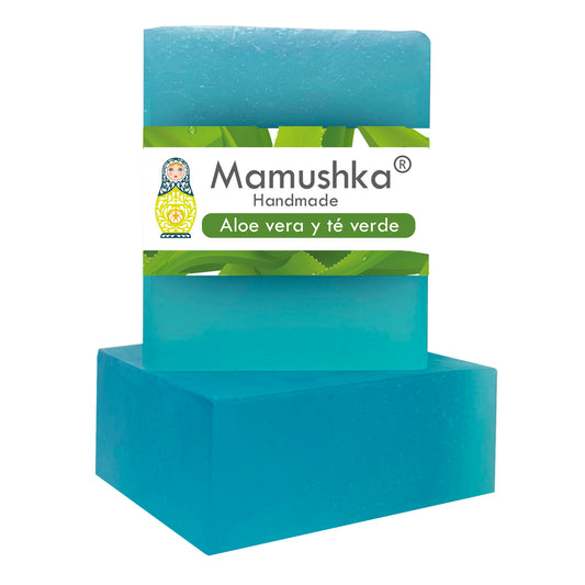 Jabón Artesanal Aloe Vera Y Árbol De Té Mamushka