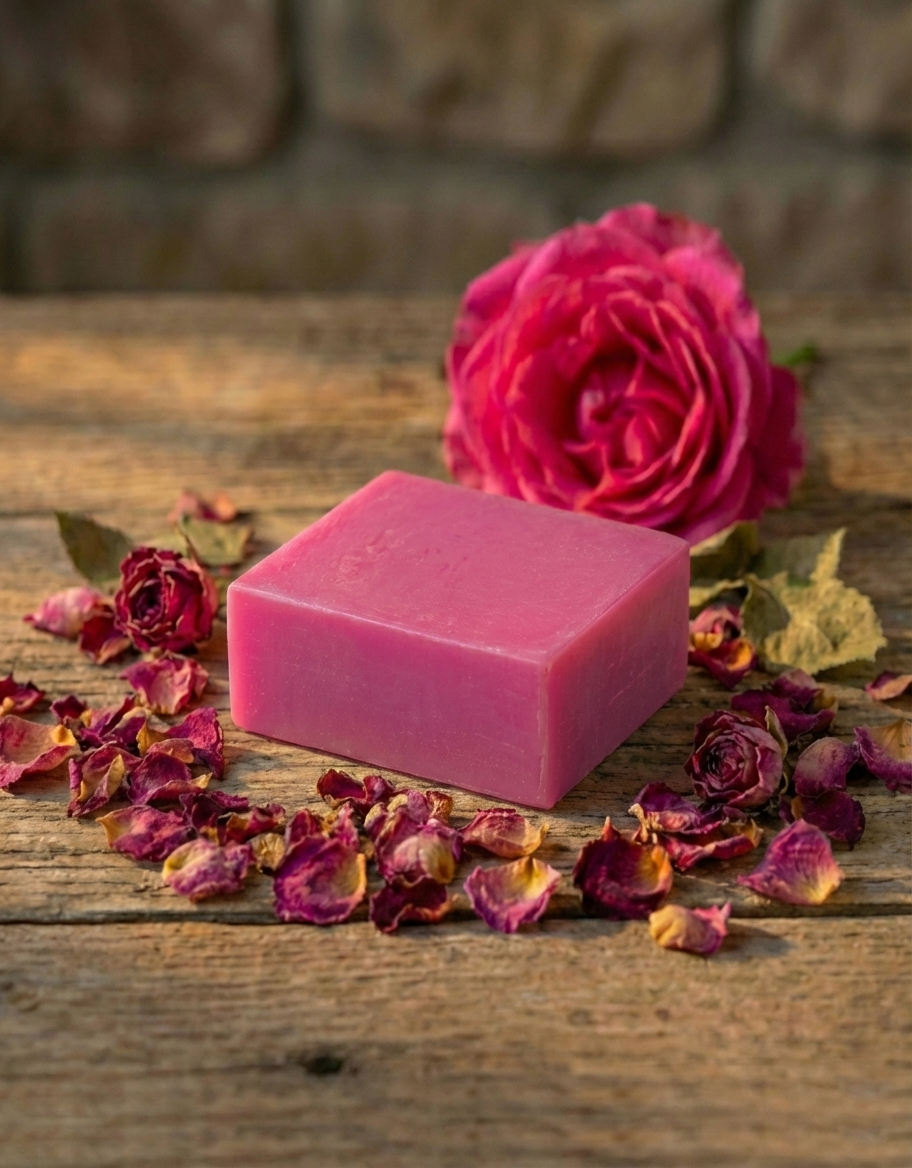 Jabón Artesanal Rosas Mamushka