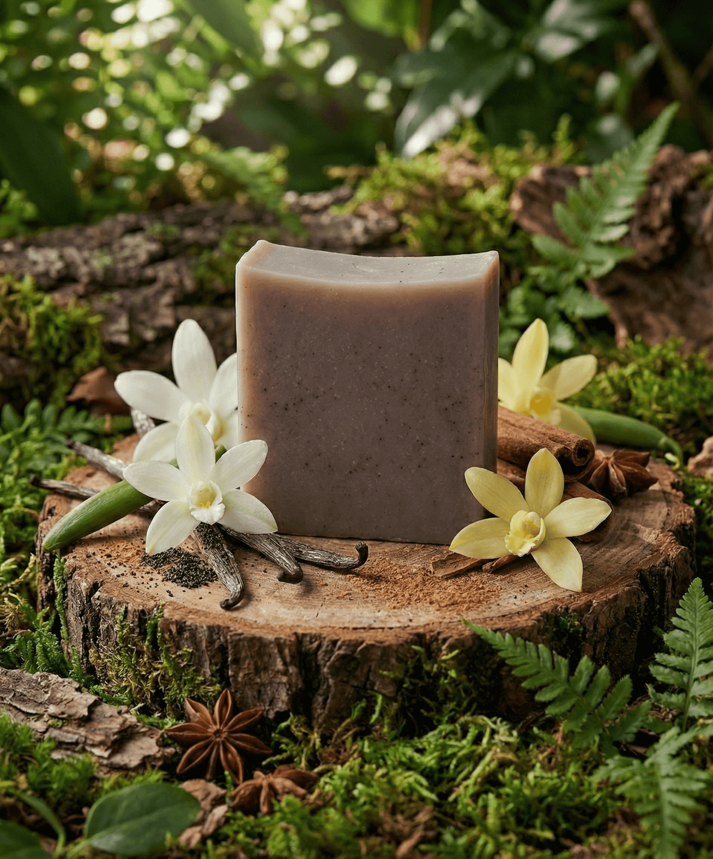 Jabón Artesanal Vainilla y Canela Mamushka