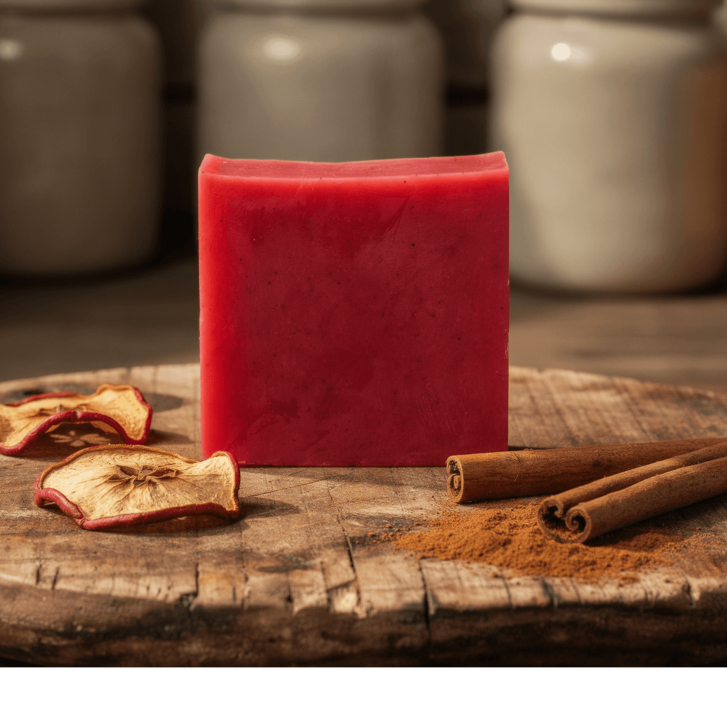 Jabón Artesanal Manzana Canela Mamushka