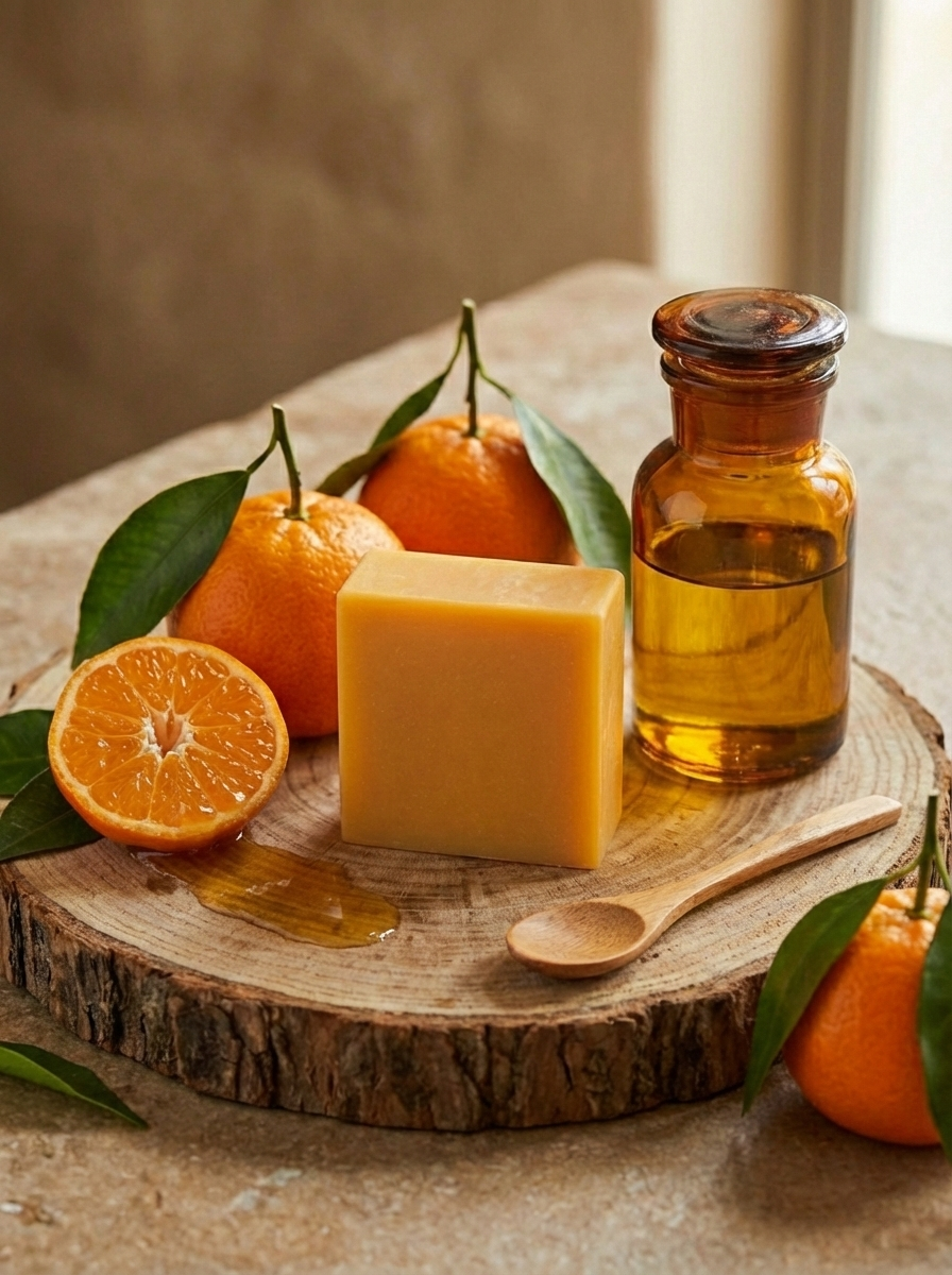 Jabón Artesanal Mandarina Mamushka