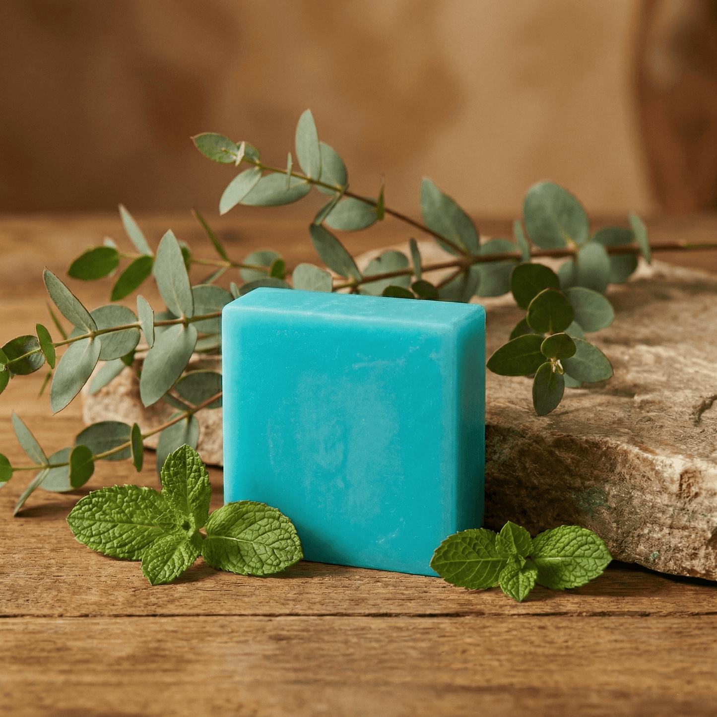 Jabón Artesanal Eucaliptus y Menta Mamushka