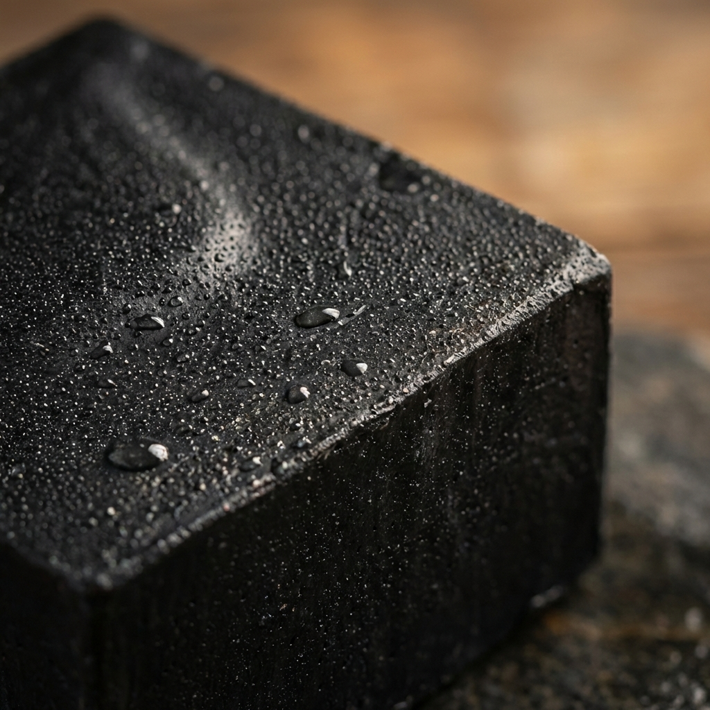 Jabón Artesanal Carbon Activado Y Algas Marinas Mamushka