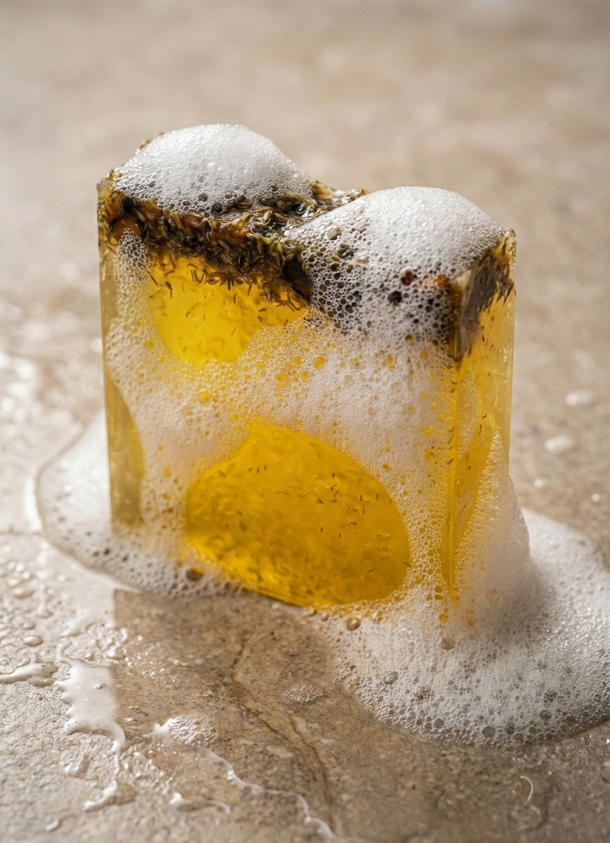 Jabón Artesanal Manzanilla Árnica Mamushka